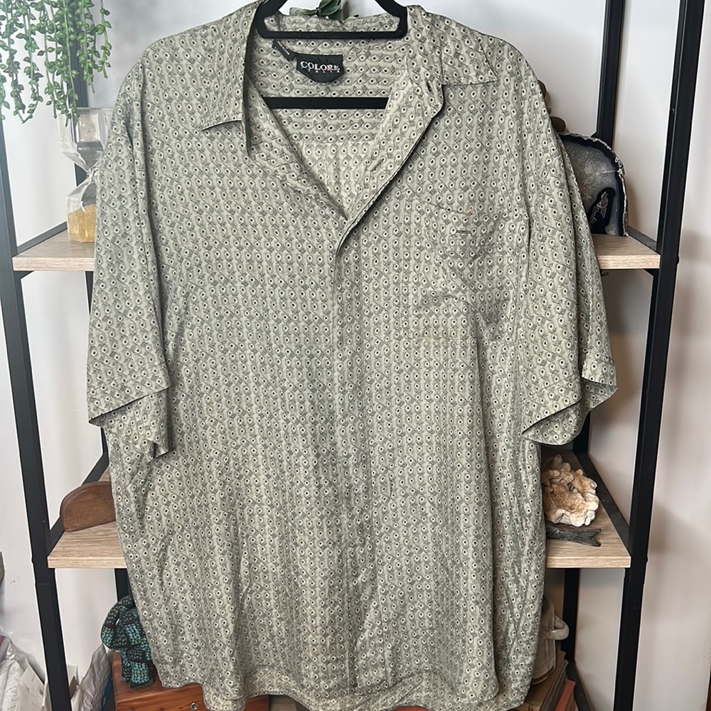 Colore Italia Men’s 100% Silk Shirt